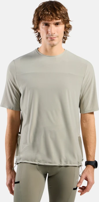 Odlo Explorer Chill-Tec Cargo Trikot kurzarm agate gray (Herren)