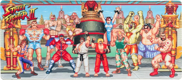 Grupo Erik Editores Street Fighter XL Mousepad, 800x350mm, mehrfarbig