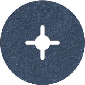 Bosch Professional R574 Best for Metal Fiberschleifscheibe K36, 125x22.23mm, 1 Stück