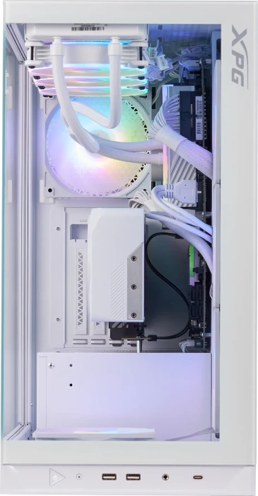 ADATA XPG Invader X, weiß, inkl. Lüfter, Glasfenster