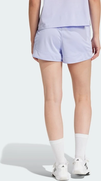 adidas Pacer Essentials Knit High-Rise Shorts violet tone/white (Damen)