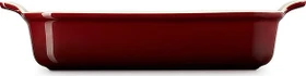 Le Creuset Auflaufform Tradition rechteckig 39x25.4cm 4l garnet