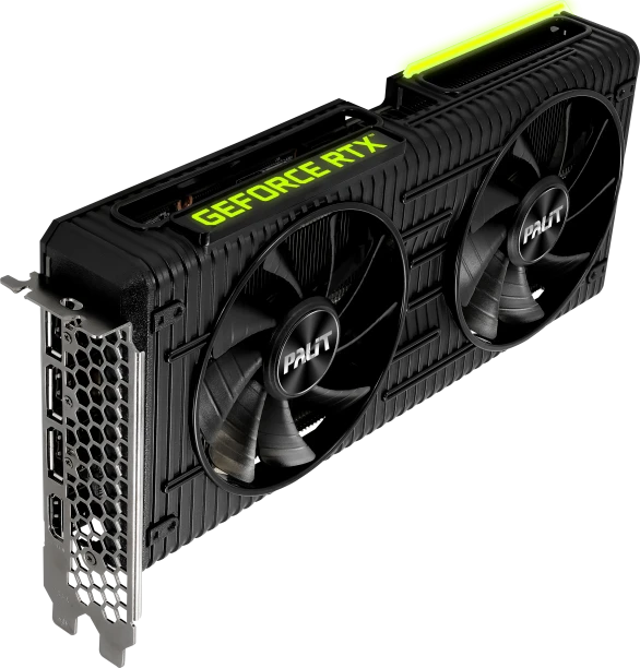 Palit GeForce RTX 3060 Ti Dual V1 (LHR), 8GB GDDR6, HDMI, 3x DP