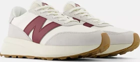 New Balance 370 sea salt/classic crimson