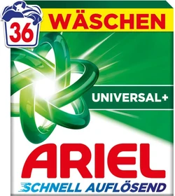 Ariel Universal+ Pulver Waschmittel, 1.80kg