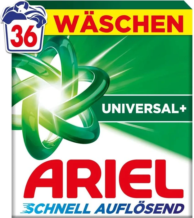 Ariel Universal+ Pulver Waschmittel, 1.80kg