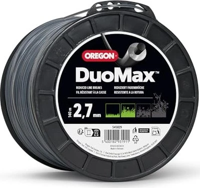 Oregon Duoline Trimmerfaden für Rasentrimmer, 2.7mm/140m