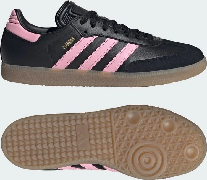 adidas Samba Inter Miami CF IN core black/light pink/gum