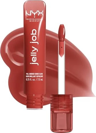 NYX Jelly Job Full-bodied High Shine Gloss 6 jelly filled, 7.5ml