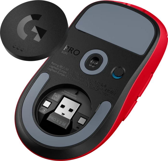 Logitech G Pro X Superlight 2 SE Lightspeed rot, USB