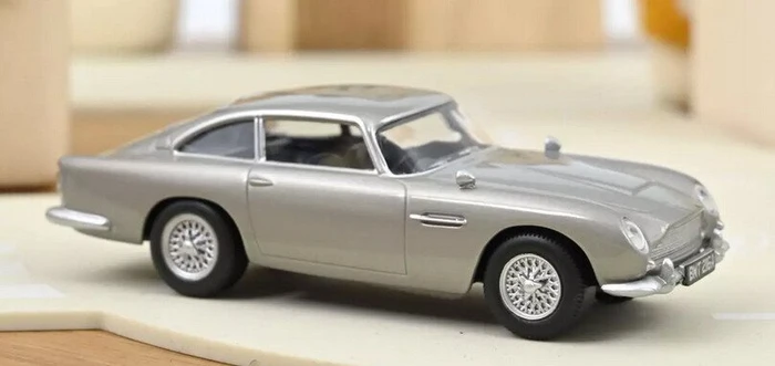 Norev Jet-Car Aston Martin DB5 1963 silberne birke