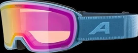 Alpina Nakiska Q-Lite smoke blue matt/mirror pink-blue