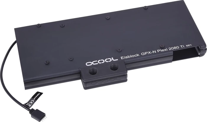Alphacool Eisblock GPX-N Acryl NVIDIA RTX 2080Ti M01 mit Backplate, schwarz