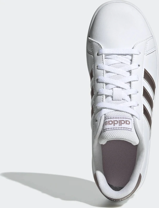 adidas Grand Court cloud white/copper metallic/light granite (Junior)