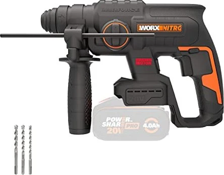Worx 20V PowerShare Akku-Bohrhammer solo