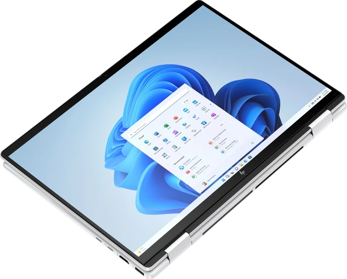 HP Envy x360 2-in-1 14-fa0470ng, Gletschersilber, Ryzen 7 8840HS, 16GB RAM, 1TB SSD, DE
