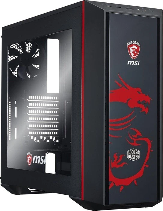 Cooler Master MasterBox 5 MSI Edition, Acrylfenster