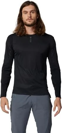 Fox Racing Flexair Pro Trikot langarm schwarz (Herren)