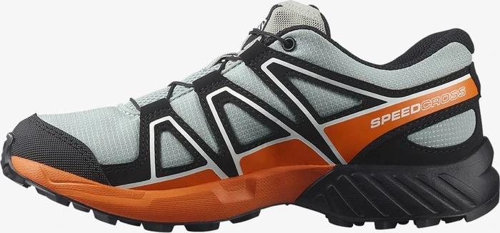 Salomon Speedcross wrought iron/black/vibrant orange (Junior)