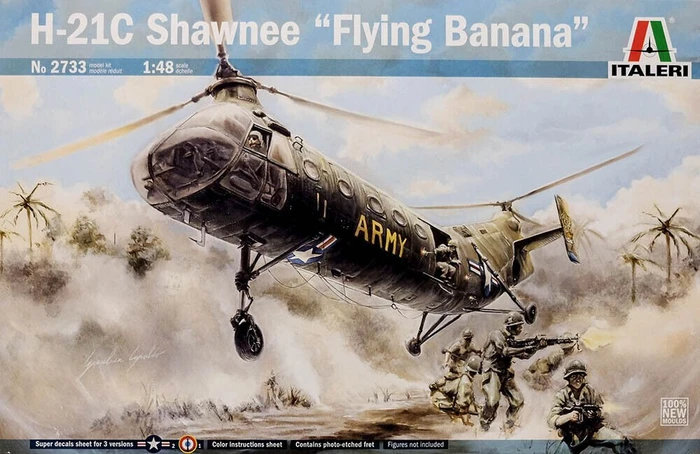 Italeri H-21C Shawnee Flying Banana