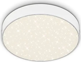 Briloner Flame Star Sternenhimmel LED Deckenleuchte 16W 21.2cm weiß
