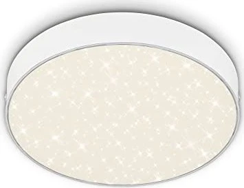 Briloner Flame Star Sternenhimmel LED Deckenleuchte 16W 21.2cm weiß