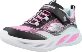 Skechers S-Lights: Cosmic Glow schwarz/mehrfarbig (Junior)