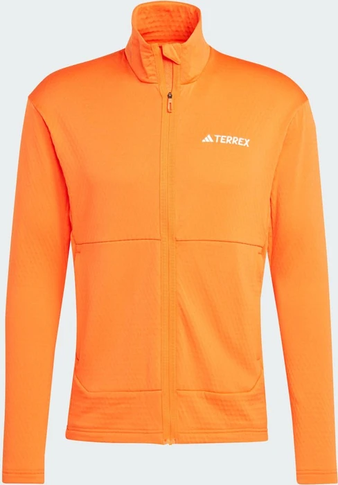 adidas Terrex Multi Light Fleece Jacke semi impact orange (Herren)