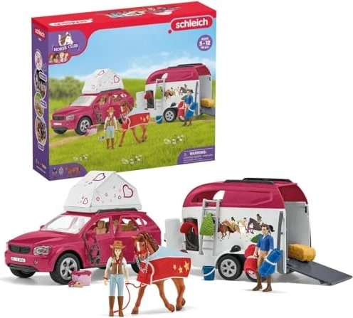 Schleich Horse Club - Abenteuer mit Auto und Pferdeanhänger