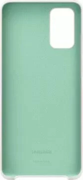 Samsung Silicone Cover für Galaxy S20+ weiß