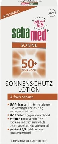 Sebamed Sonnenschutz Lotion LSF50+, 150ml