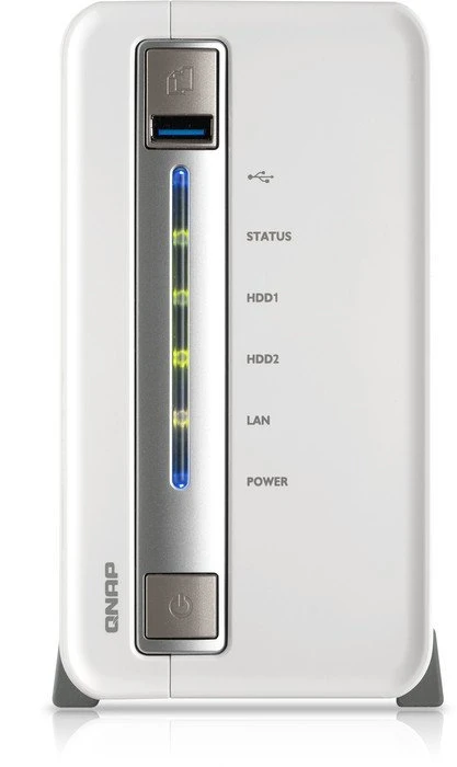QNAP Turbo Station TS-251C, 1GB RAM, 1x RJ-45 1000Base-T, 1x USB-A 3.0