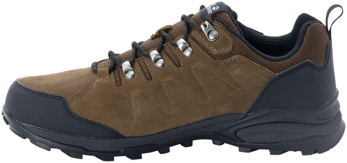 Jack Wolfskin Refugio Texapore Low brown/phantom (Herren)