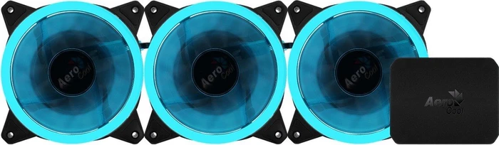 AeroCool Rev RGB Pro, LED-Steuerung, Lüftersteuerung, 120mm, 3er-Pack