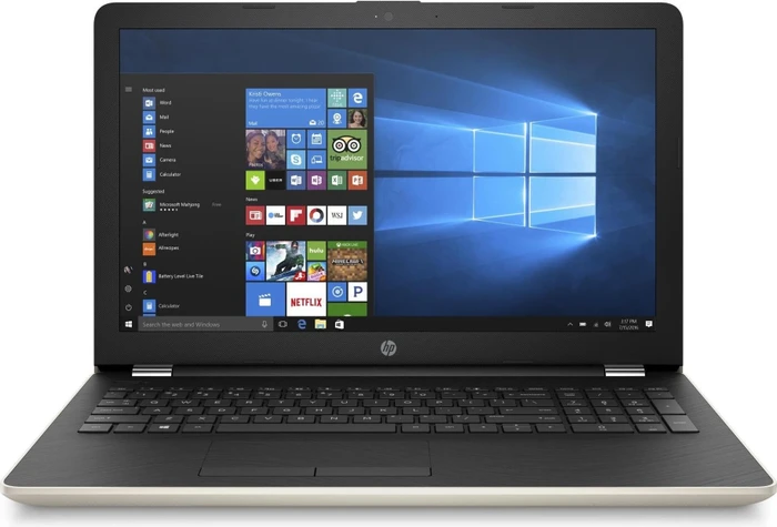 HP Laptop 15-bw067sa, Silk Gold/Ash Silver, A9-9420, 4GB RAM, 1TB HDD, UK