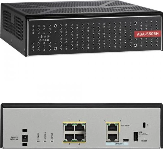 Cisco ASA 5506H-X with FirePOWER services Firewall