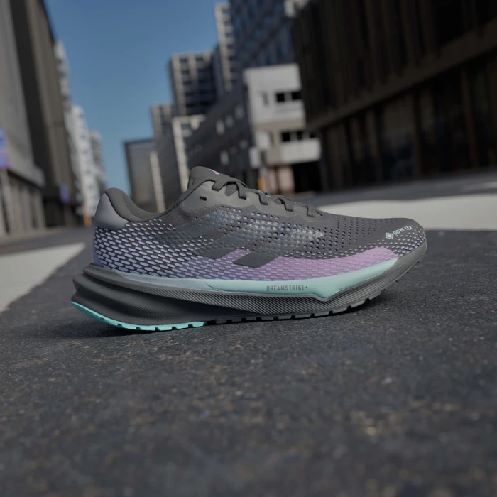 adidas Supernova GTX core black/iron metallic/semi flash aqua (Damen)