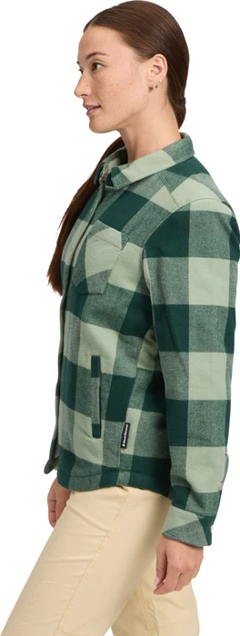 Black Diamond Project Lined Flannel Hemd langarm deep woods/agave (Damen)