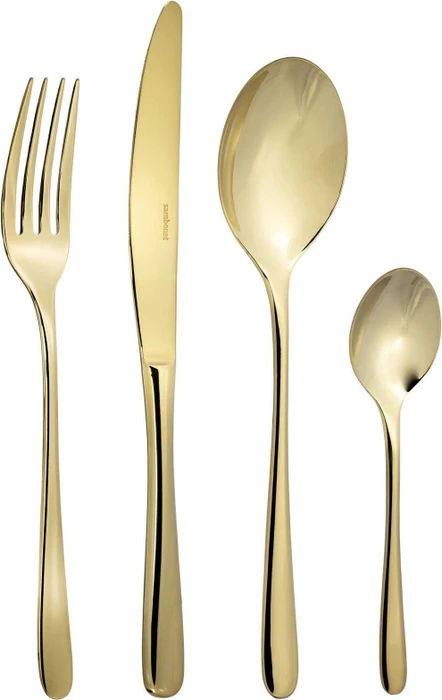 Sambonet 52553G81 Taste PVD Besteck-Set gold, 24-tlg.