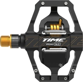 Time Speciale 12 Small Klickpedale schwarz/gold