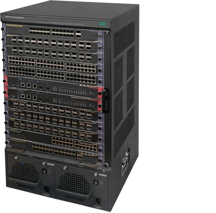 HPE FlexNetwork 7500X Series 7510X Rackmount Switch, 12x Erweiterungsslot