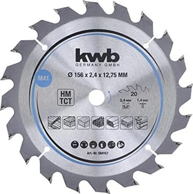 kwb M41 HM Kreissägeblatt 20Z, 156x1.4x12.75mm, 1 Stück