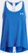 Under Armour Knockout Funktionsshirt ärmellos blue atlantis/white (Junior) Vorschaubild