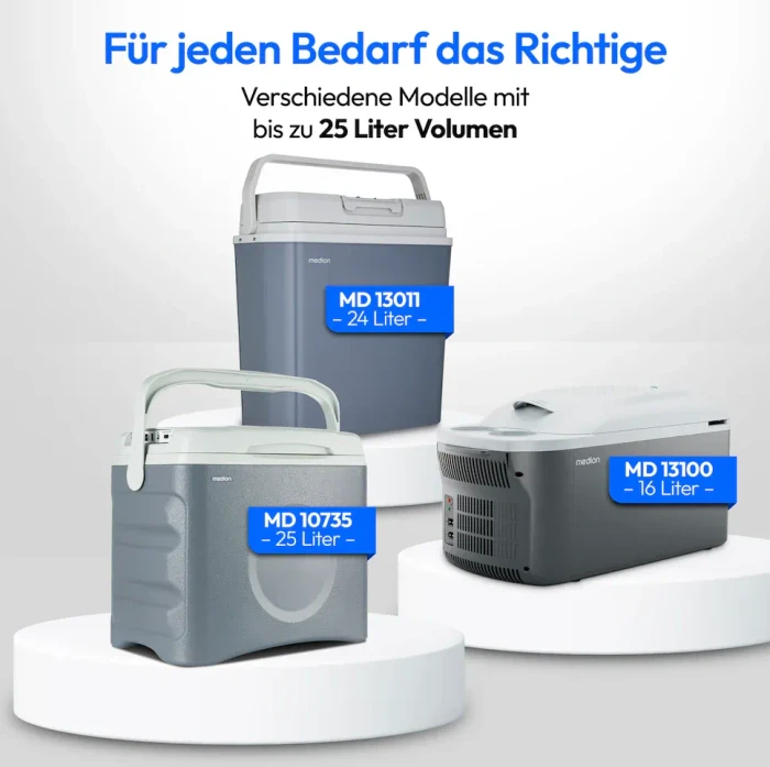 Medion Life MD 13100 Thermoelektro-Kühlbox grau