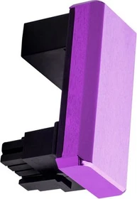 CableMod 12VHPWR Winkeladapter 180 Grad, Variante B, Sense-Pins an der Oberseite, violett
