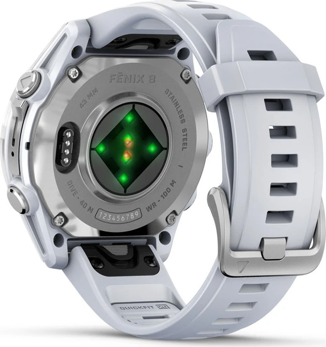 Garmin Fenix 8 43mm silver/whitestone