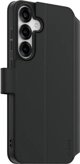PanzerGlass Care Wallet Case w. Kickstand für Samsung Galaxy S25+ schwarz