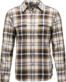 Black Diamond Project Twill Hemd langarm dark curry/off white (Herren)