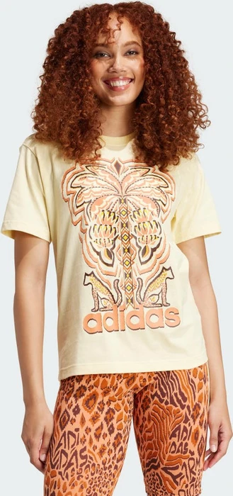 adidas x FARM Rio Graphic T-Shirt kurzarm (Damen)