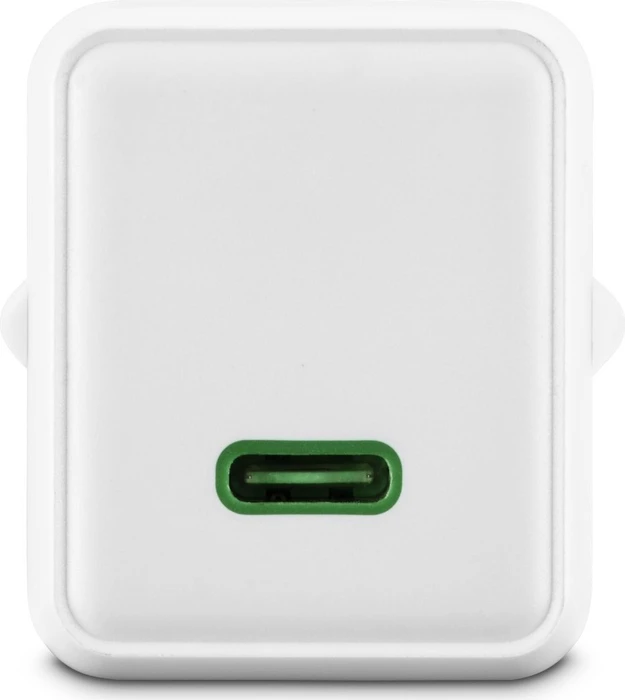Hama GaN Schnellladegerät Super-Mini, USB-C, 1x USB-C, 45W, weiß